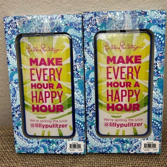 Lilly PULITZER I Phone Case Bundle XS Max - Picture 2 of 3